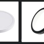 24W SIVA ÜSTÜ LED PANEL SİYAH BEYAZ