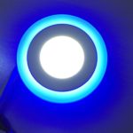 9W 3RENKLİ LED PANEL MAVİ