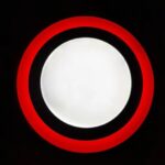 6W 3RENKLİ LED PANEL KIRMIZI