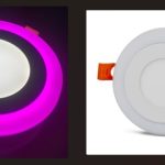 9W 3RENKLİ LED PANEL PEMBE