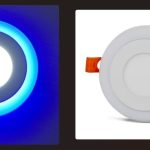 9W 3RENKLİ LED PANEL MAVİ