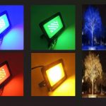 50W LED PROJEKTÖR MAVİ YEŞİL KIRMIZI AMBER