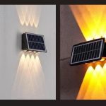 20W LEDLİ DUVAR APLİK SOLAR APLİK