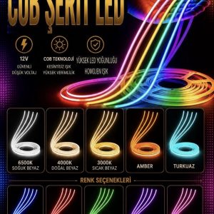 İÇ MEKAN 320LEDLİ COBLED ŞERİT LED