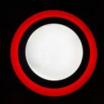 9W 3RENKLİ LED PANEL KIRMIZI