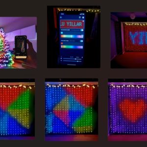 PİKSEL LEDLİ AKILLI PERDE 2X2 MT